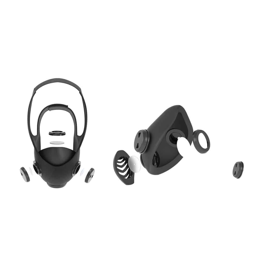 Training Mask Revolution (TMR) – DS Dual System (Mascara de entrenamiento simulación altitud) 5 Training Mask Revolution (TMR) – DS Dual System (Mascara de entrenamiento simulación altitud) - Imagen 4