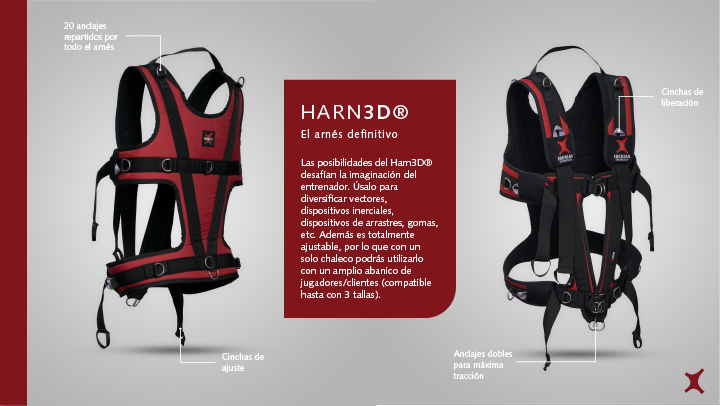 Arnés de entrenamiento HARN3D - Iberian Sportech 9 Harn3D-Iberian Sportech