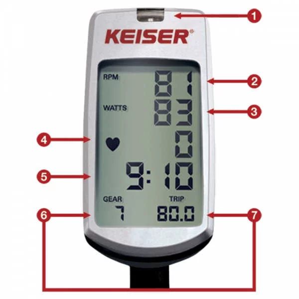 Elíptica Keiser M5 3 Elíptica Keiser M5 - Imagen 2